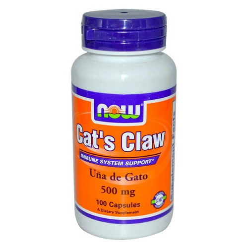 Жироспалювач Now Foods Cats claw 500 мг 100 капсул фото №1