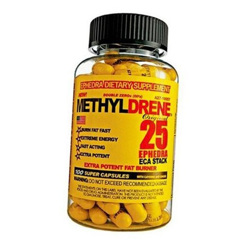 Жироспалювач Cloma Pharma Methyldrene 25 100 капс Без смаку фото №1
