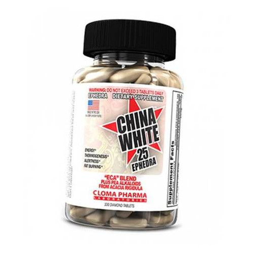 Жироспалювач Cloma Pharma China White 100 таблеток (02081003) фото №2