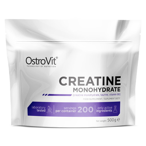 Креатин моногидрат Ostrovit Creatine Monohydrate (bag) 500 грамм  фото №1