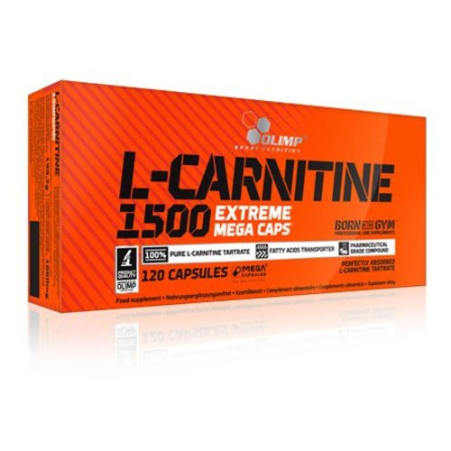 Карнітин Olimp L-Carnitine 1500 Extreme Mega Caps 120 капсул фото №1