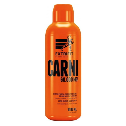 Карнітин Extrifit Carni 60 000 Liquid 1 л суниця-м'ята (CN3247-4) фото №1