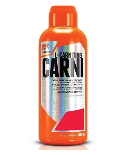 Карнітин Extrifit Carni 120000 mg Liquid 1 л лісова ягода-полуниця фото №1