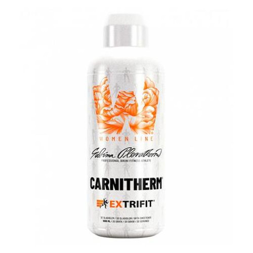 Карнітин Extrifit Carnitherm Liquid 1 л абрикосовий чай з льодом фото №1