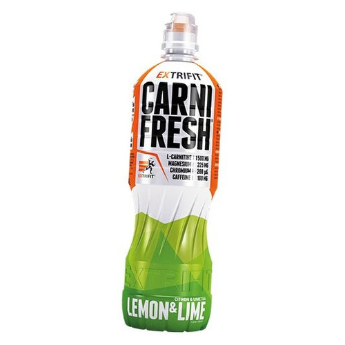 Спортивный напиток Extrifit для похудения и энергии Carnifresh 850мл Лимон-лайм (02002006) фото №1