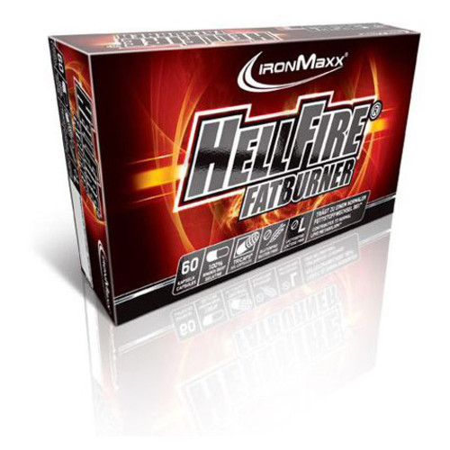 Ironmaxx Hellfire Fatburner 60 капсул фото №1