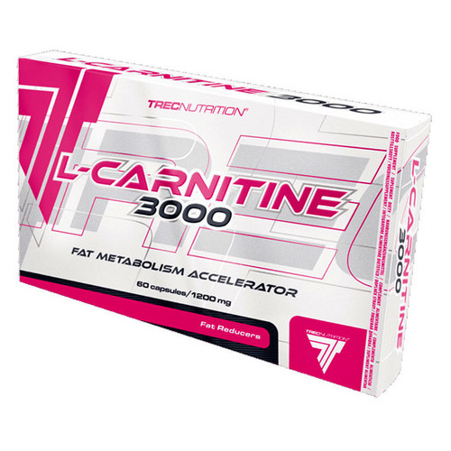 Жироспалювач Trec Nutrition L-Carnitine 3000 60капс (02101012) фото №1