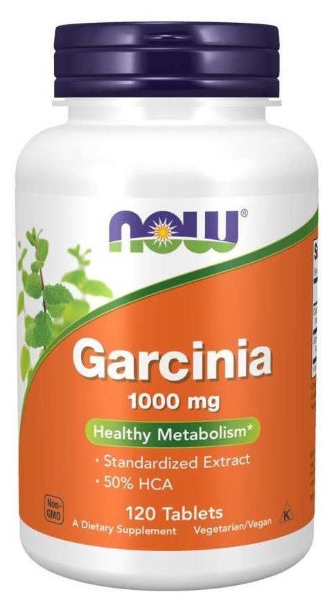 Жиросжигатель NOW Garcinia 1,000 mg Tablets 120 таб (4384302629) фото №1