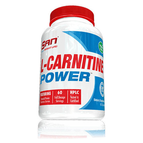 Карнітин SAN L-Сarnitine 60 капсул фото №1