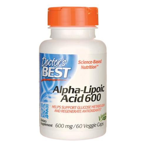 Спеціальний продукт Doctor's Best Alpha-Lipoic Acid 600 мг 60 капсул (4384301912) фото №1