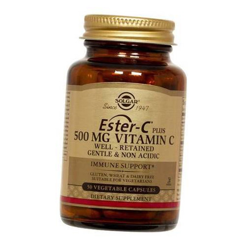 Спеціальний препарат Solgar Ester-C 500 plus Vitamin C 50 вегкапсул (70313012) фото №2