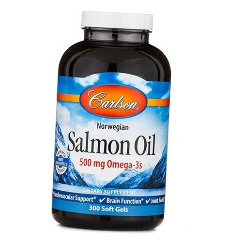 Спеціальний препарат Carlson Labs Salmon Oil 300 гелкапсул (67353001) фото №1