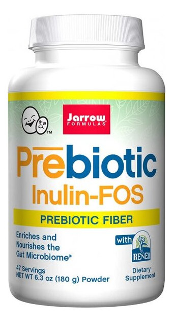 Риб'ячий жир Jarrow Formulas Prebiotic Inulin FOS Powder 180 г фото №1