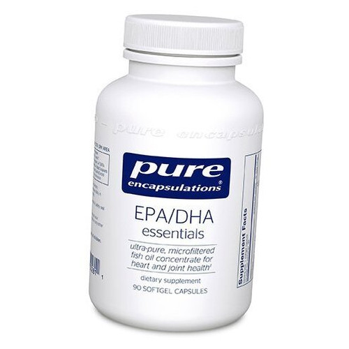 Спеціальний препарат Pure Encapsulations EPA/DHA Essentials 90 гелкапсул (67361003) фото №1