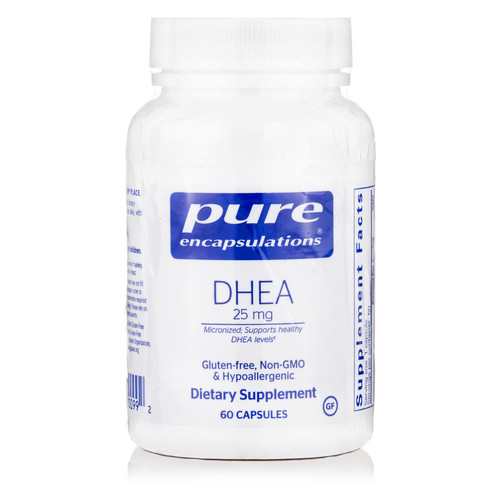 Підвищення тестостерону Pure Encapsulations DHEA 25 mg 60 капсул фото №1