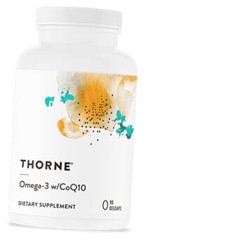 Спеціальний препарат Thorne Research Omega-3 CoQ10 90 гелкапсул (67357002) фото №1