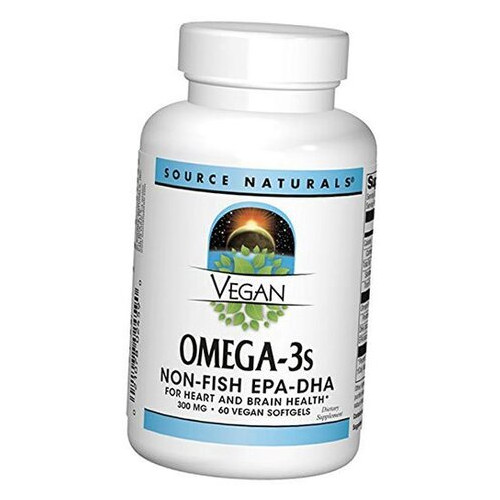 Спеціальний препарат Source Naturals Omega-3s EPA-DHA 60 вег. гелкапсул (67355005) фото №1