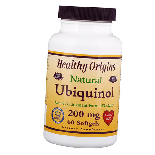 Спеціальний препарат Healthy Origins Ubiquinol 200 60 гелкапсул (70354015) фото №2