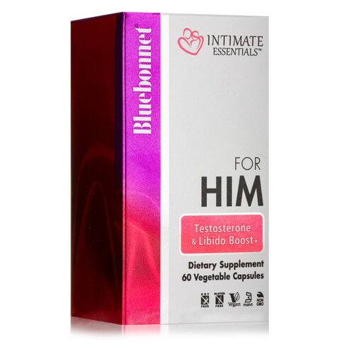 Підвищення тестостерону Bluebonnet Intimate Essentials For Him Testosterone Libido Boost 60 вегакапсул фото №1