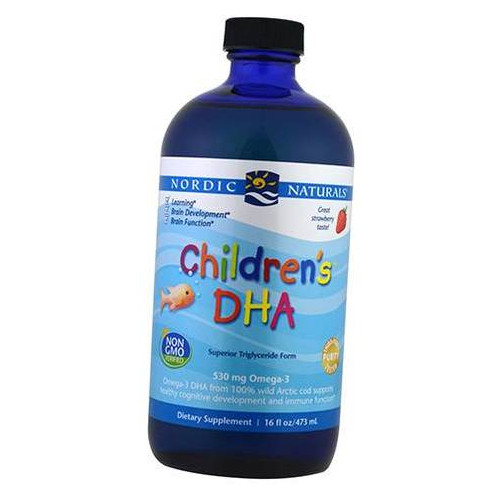 Спеціальний препарат Nordic Naturals Children's DHA Liquid 237мл Полуниця (67352006) фото №2
