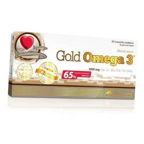 Спеціальний препарат Olimp Nutrition Gold Omega 3 60 гелкапсул (67283003) фото №2