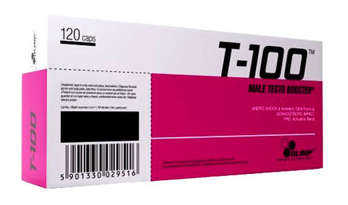 Синтез тестостерону Olimp Nutrition T-100 Mega 120 капсул (000000307) фото №1