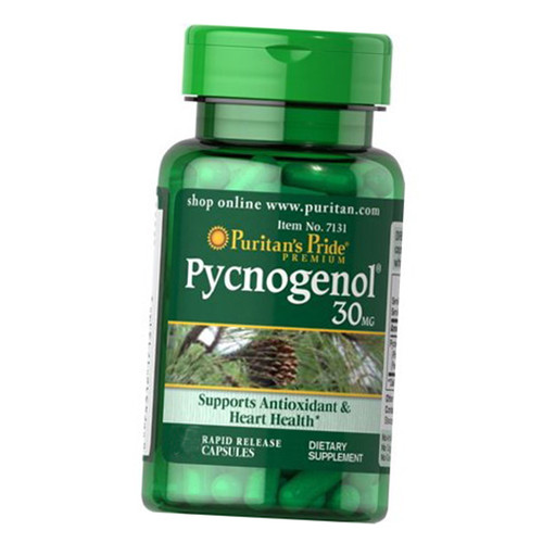 Спеціальний препарат Puritan's Pride Pycnogenol 30 30 капсул (70 367 006) фото №2