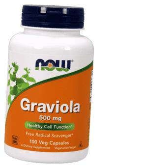 Спеціальний препарат Now Foods Graviola 100 вегкапсул (70128018) фото №1