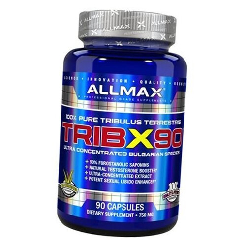 Спеціальний препарат Allmax Nutrition TribX90 90 капсул (08134004) фото №1