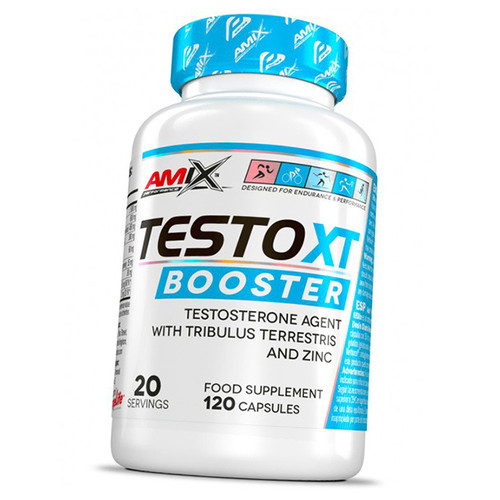 Комплексний тестобустер Amix Nutrition TestoXT Booster 120капс (08135008) фото №1