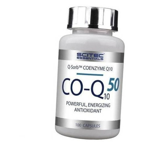 Спеціальний препарат Scitec Essentials CO-Q10 50100 капсул (70170002) фото №1