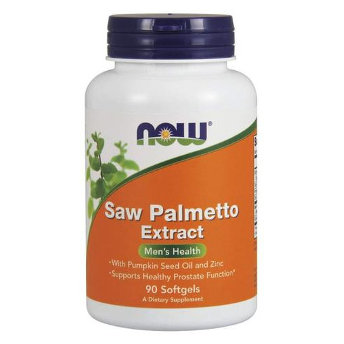 Спеціальний продукт NOW Saw Palmetto Extract 80 mg Softgels 90 капсул (4384301416) фото №1