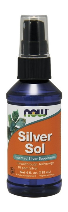 Спеціальний продукт NOW Silver Sol Liquid 118 мл Без смаку (4384301386) фото №1
