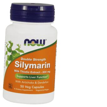 Спеціальний продукт NOW Silymarin, Double Strength 300 mg Veg Capsules 50 капсул (4384301231) фото №1