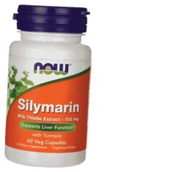 Спеціальний продукт NOW Silymarin Milk Thistle Extract 150 mg Veg Capsules 60 капсул (4384301971) фото №1