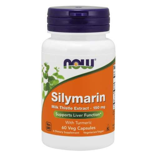 Спеціальний продукт NOW Silymarin Milk Thistle Extract 150 mg Veg Capsules 60 капсул (4384301971) фото №2