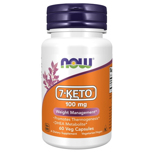 Підвищення тестостерону NOW 7-Keto 100 mg 60 вегакапсул фото №1
