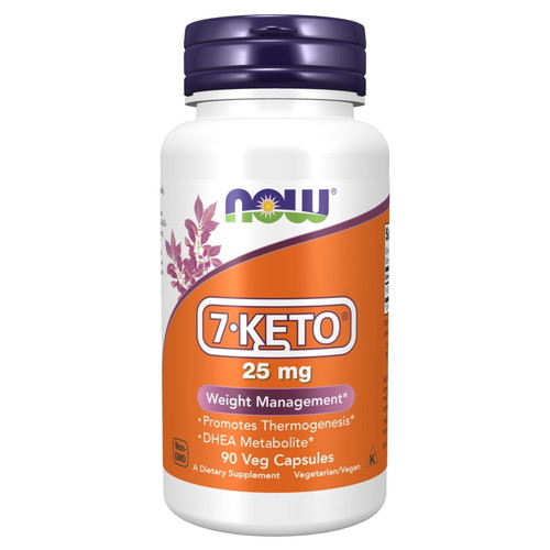 Підвищення тестостерону NOW 7-Keto 25 mg 90 вегакапсул фото №1