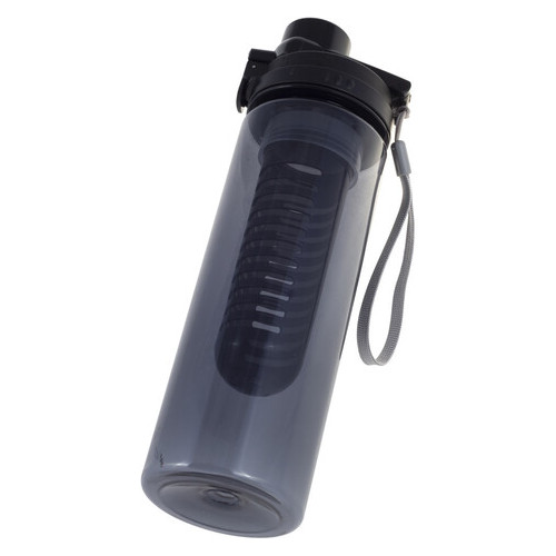 Пляшка спортивна для води Kamille KM-2304 750мл (чорний, бордовий, пляшковий, синій) фото №7