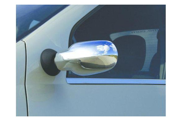 Omsaline для Dacia Logan 2005-2008 Накладки на дзеркала 2шт (2001111N) фото №1