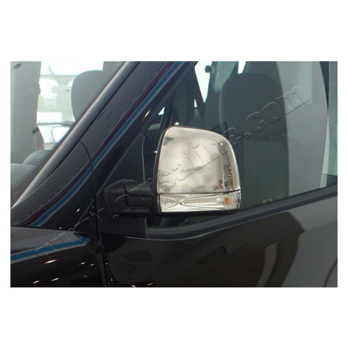 Omsaline для Fiat Doblo/Opel Combo (2010-) Накладки на дзеркала (Abs-хром.) 2шт (2524112) фото №1