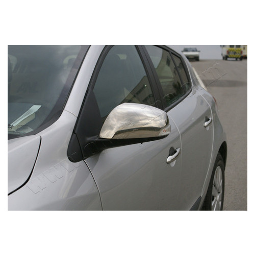 Накладки на дзеркала Omsaline Renault Megane 5D/3D/SW/Fluence 2010 2шт (6112111) фото №1