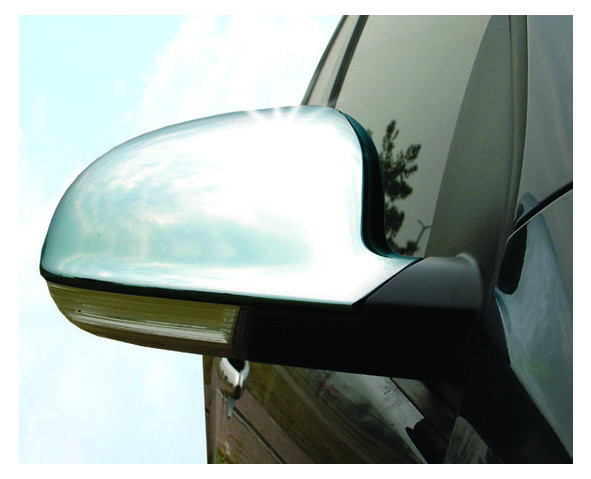 Накладки на дзеркала Carmos VW Passat B5 03-05/Sharan 04-10/Golf V 03-08/Jetta 05-10/EOS 06 2шт (6450232) фото №1