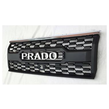 Toyota Prado 150 2018+ решетка радиатора тюнинг стиль Prado (KRN-TYT-040) фото №2