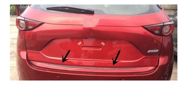 Mazda CX-5 2017 хром накладка на край задніх дверей тип C (JMTCX517RLCC) фото №1