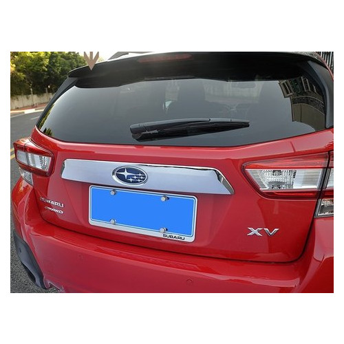 Subaru XV 2017 хром накладка на задні двері (OUBSXV37-26) фото №1
