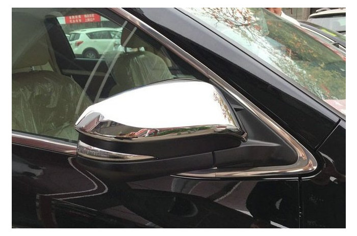 Toyota Highlander XU50 2014 накладки хром на дзеркала (JMTTH14MC) фото №1