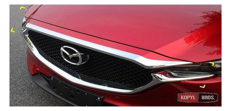 Mazda CX-5 2017 накладка хром на край капота (JMTCX517HMC) фото №4