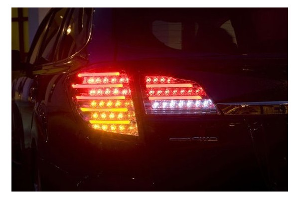 Subaru Outback B14 ліхтарі задні світлодіодні LED червоні BR9 (60-1407RC) фото №9