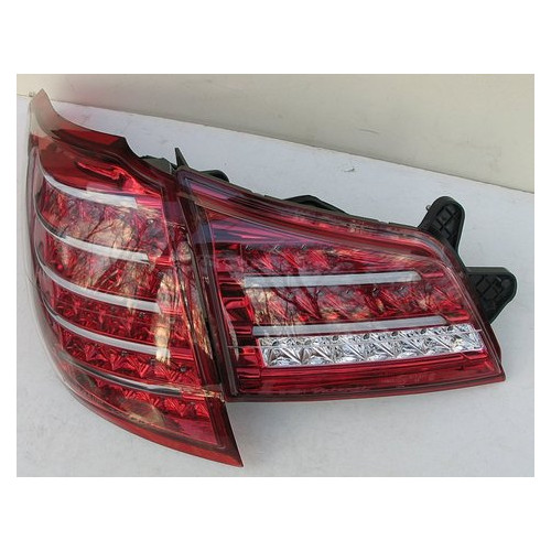 Subaru Outback B14 ліхтарі задні світлодіодні LED тоновані червоні BR9 (60-1407CR) фото №5